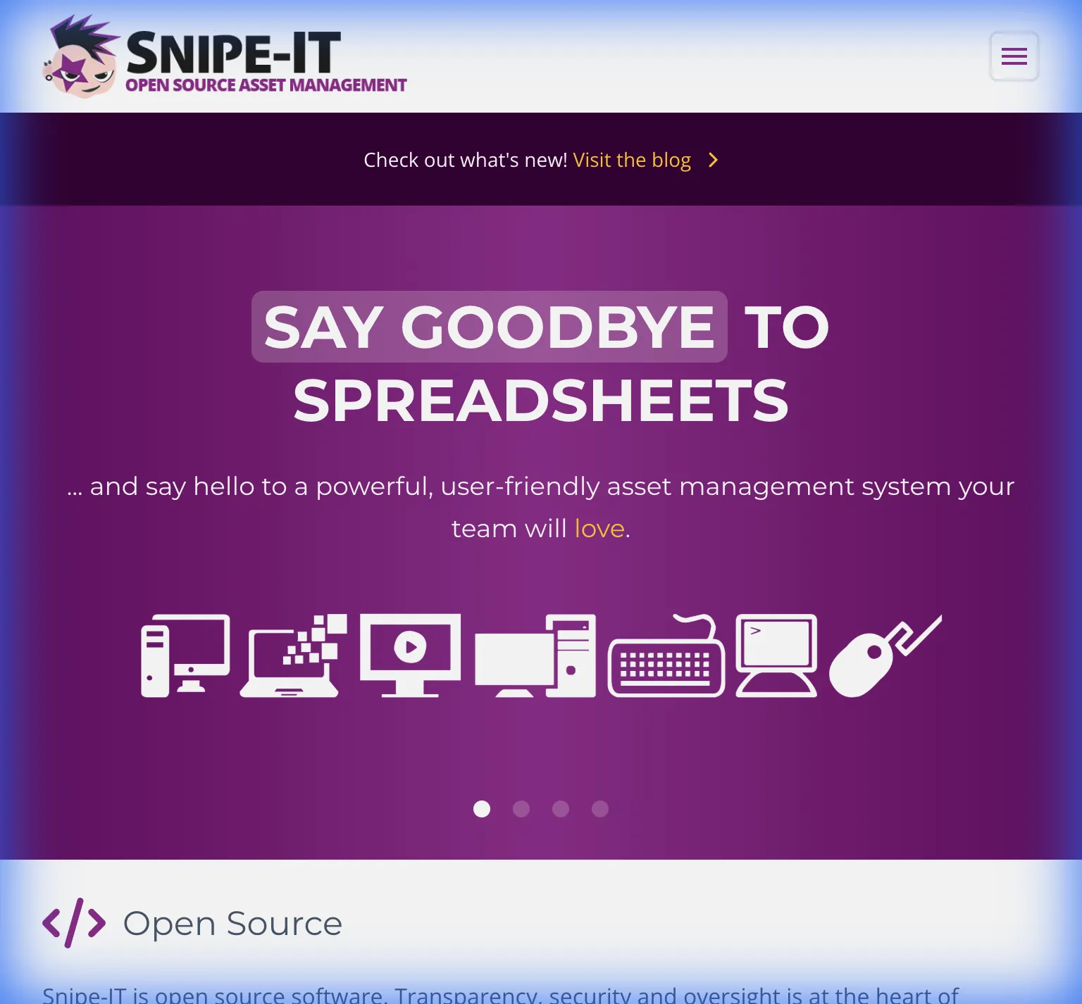Snipe-IT Dashboard